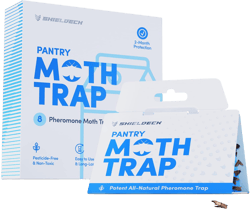 Pantry Moth Traps with Pheromones Prime (8-Pack), Pantry Moth Killer Indoor, Pantry Moth Trap, Pheromone Moth Traps for House Pantry, Sticky Glue Traps, How to Get Rid of Moths in House 8 White