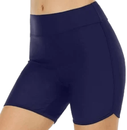 Women's High Waist Swim Shorts