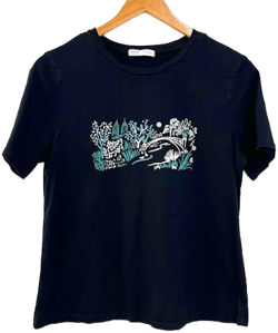 Romwe Nature/City Graphic Short Sleeve T-Shirt