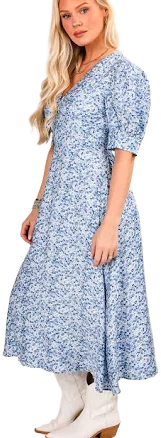 Floral Midi Dress