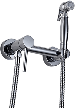 HandheldSprayer for Toilet Brass Baby Cloth Diaper Sprayer for Hot and Cold Water PortableFaucet withHose for Feminine Wash, Pet Washing, Easy to Install, Chrome,1m Hose(3m Hose)
