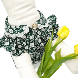 Dolly Pet Leafy Bloom Girl Dog Dress
