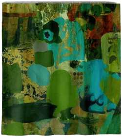Abstract Art Shower Curtain