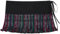 Northern Wrap Mini Skirt