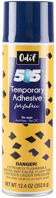 Odif 505 Spray Temporary Fabric Adhesive