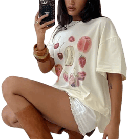 Princess Polly Oversized Farmer's Pick Graphic Top