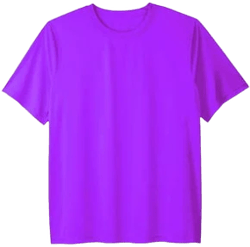 Kingsize Men's Big & Tall No Sweat Crewneck Tee, Size: Big - 7XL, Purple
