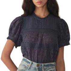 Dôen Adeline Victorian Button Up Top