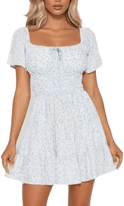 Fashion Nova Bloomin Beauty Floral Smocked Strappy Mini Dress