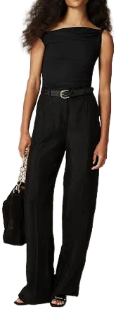 J.Crew Women's Essential Wide-leg Textured Satin Pants