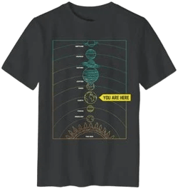 Wonder Nation Boys' You Are Here Graphic T-Shirt
