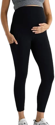 Quince Women's Ultra-Form Maternity Pocket Leggings