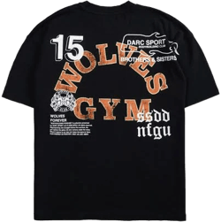 Wolves Gym V2 Premium Oversized Tee