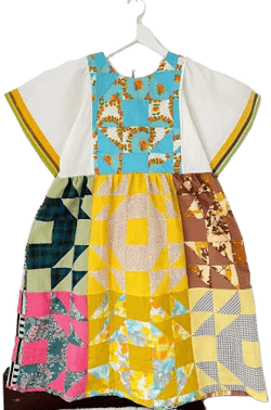 Quilt Crown of Thorns Top Dress