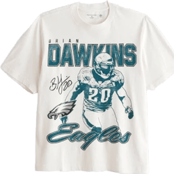 Abercrombie & Fitch Men's Jerry Rice Vintage-Inspired Graphic Tee