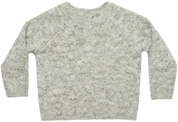 Quincy Mae Cozy Heathered Knit Sweater