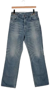 CELINE High-Rise Wide Leg Jeans