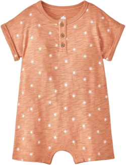 Baby Boys&#39; Printed Romper - Cloud Island&#8482; Tan 0-3M