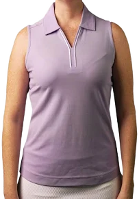 Pebble Beach Pique Women's Sleeveless Golf Polo