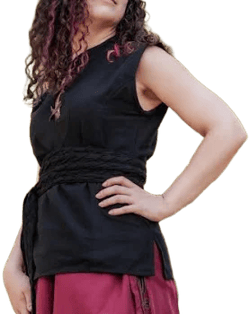 Verillas Women's Sleeveless Renaissance Tunic