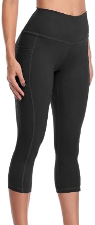 Essential High Waisted No-Roll Sports Leggings with Pockets