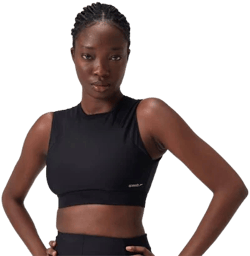 Speedo Women's Mesh Solid Crop Top