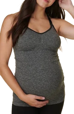 Women's Bravado Designs Bravado! Basics Seamless Maternity Nursing Tank Top Cami for Breastfeeding with Adjustable Straps