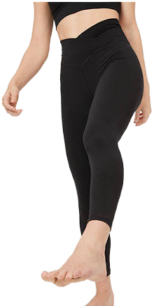 Aerie Real Me High Waisted Crossover Leggings
