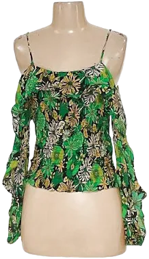 Inc International Concepts Floral Blouse - Women's Size M, Rayon,