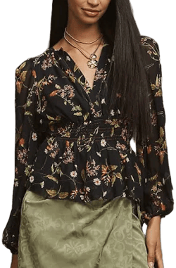 The Somerset Long-Sleeve Blouse