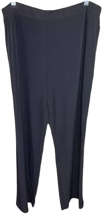 Susan Graver Regular Liquid Knit Wide-Leg Pull-On Pants