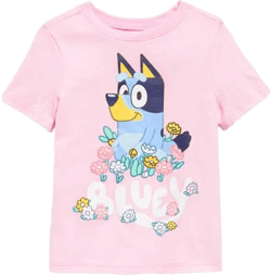 Old Navy Toddler Girls Bluey Graphic T-Shirt