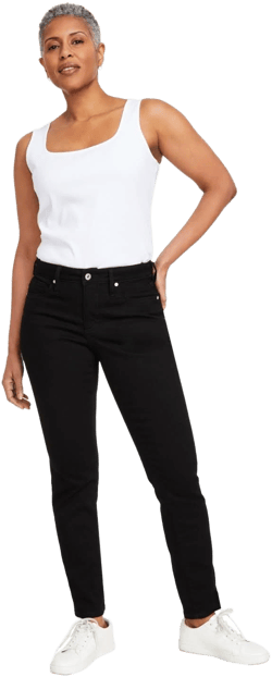 Style & Co. Women's Mid-Rise Stretch Slim-Leg Jeans