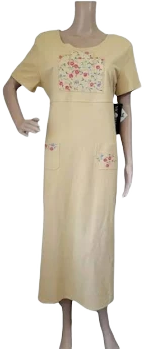 Sag Harbor Floral Cotton Maxi Dress