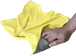 The Everplush Company Microfiber Dish Cloth with Scrubby Pocket