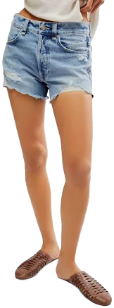 Free People Women's Now Or Never Denim Short
