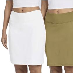 3 Pack Women's 20" Golf Skirts Knee Length Skorts Athletic Modest Long Active Casual Pockets UPF