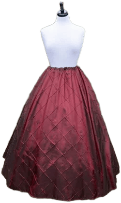 Renaissance Pintuck Taffeta Skirt