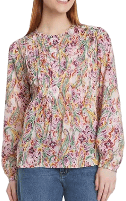 Nine West Pintuck Blouse