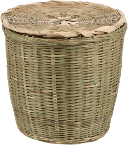 Bamboo Laundry Basket Bamboo Woven Laundry Hamper With Lid Round Wicker Large Hampers For Laundry Organizing Clothes Kids Toys Books