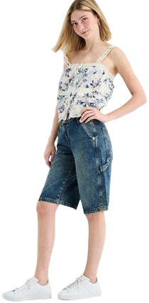 Arizona Women's Low Rise Denim Shorts