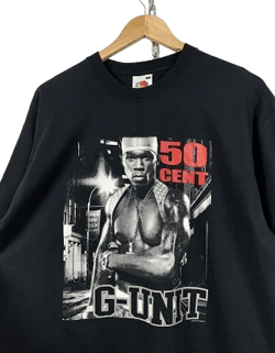 50 Cent Vintage G-unit Band Tshirt