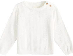 First Impressions Baby Pointelle Sweater
