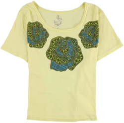 Delias Women's Three Madallions Graphic T-shirt