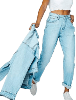 The Clandestine Underground High Waist Mom Jeans