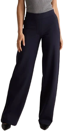 Quince Women's Ultra-Stretch Ponte Wide Leg Pants