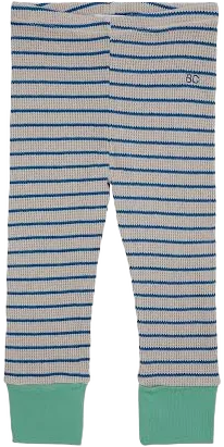 Bobo Choses Baby Stripes Waffle Leggings