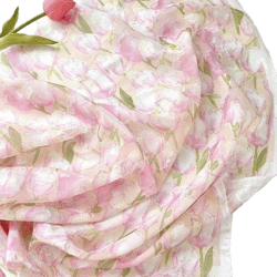 Floral Printed Soft Summer Dress Fabric