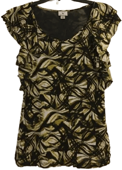 Worthington Tops Ruffle Blouse