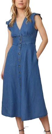 Marine Layer Camila Midi Dress